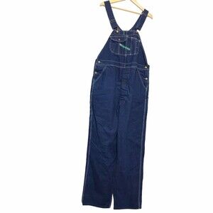 Key‎ Imperial denim bib overalls mens size  42x34  Dark Wash